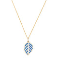Pendant "Dangling Leaves" Yellow Gold 375/1000