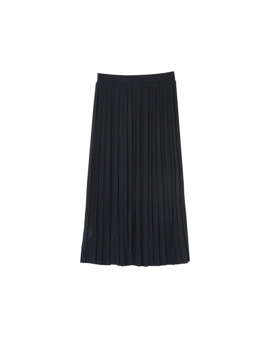 Plisse Skirt - Navy