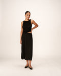 Plisse Skirt - Black