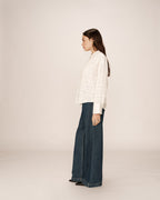Blusa Plume - Crudo