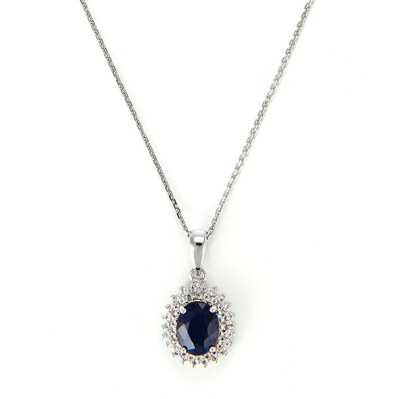 Colgante “Sol Azul”