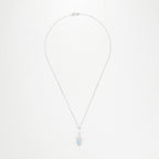 Brilliant Topaz Pendant: Diamonds 0.02ct/2, Topaz 1.5ct