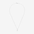"Mini Cross" Pendant White Gold Diamond: 0.02Ct/8 - White Gold