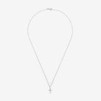 Pendentif "Croix Du Bonheur" Diamants 0,06Ct/16