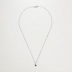 "Sapphire Daisy" Pendant - 375/1000 White Gold