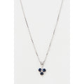 Pendentif "Fleur Bleue" D0,005/1 S0,30/3