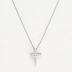 Ciondolo "Sacra Croce" Diamante 0,17Ct/11