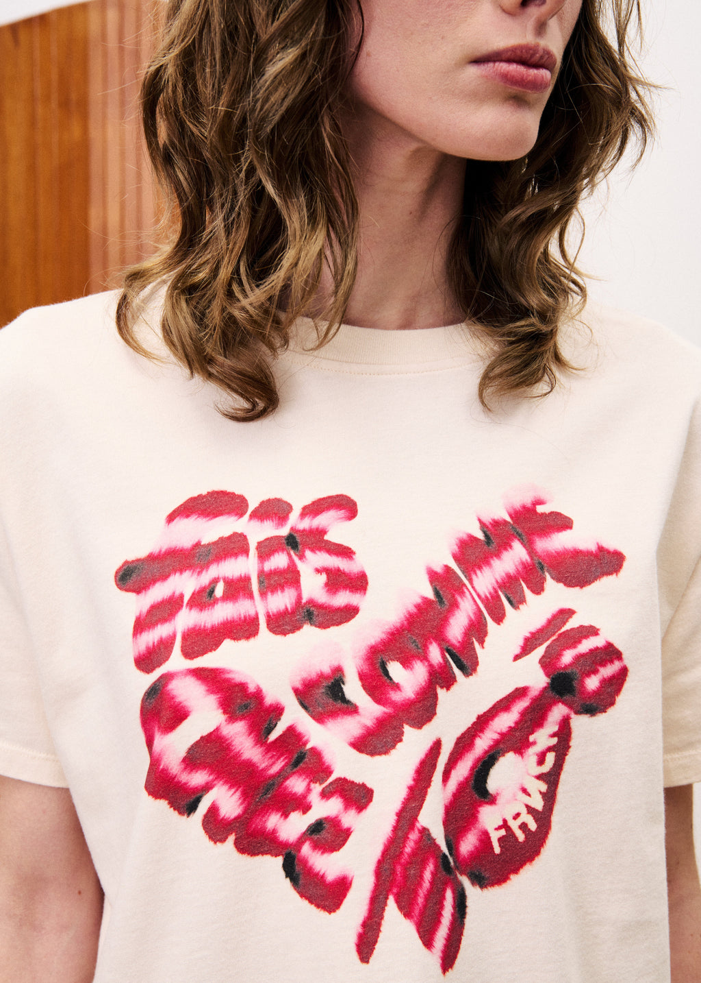 T-shirt Luzerne - Crème