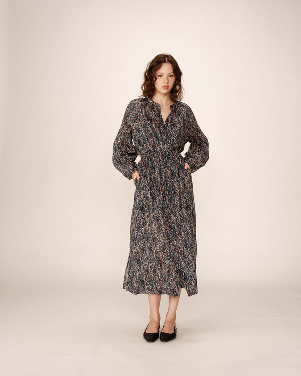 Robe Longue Poder - Marine