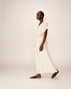 Pollen Long Dress - Beige