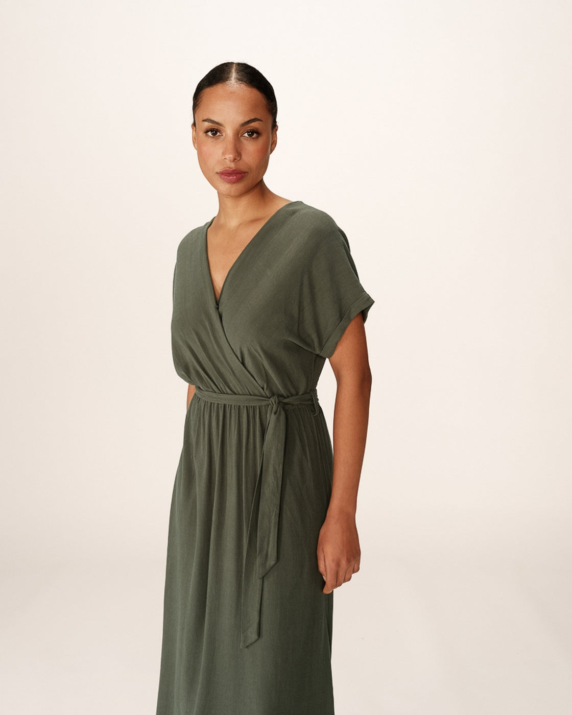 Pollen Long Dress - Green
