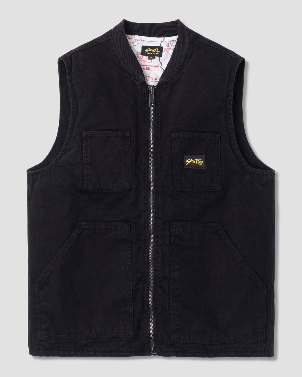 Gilet Pork Chop - Washed Black Duck