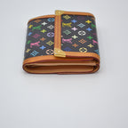 Portefeuille Louis Vuitton Murakami Multicolore Noir