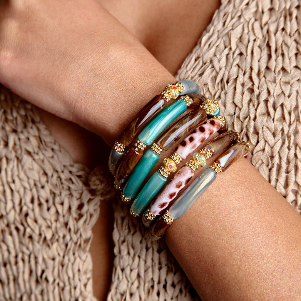 Juhu Bracelet - Brown Grey