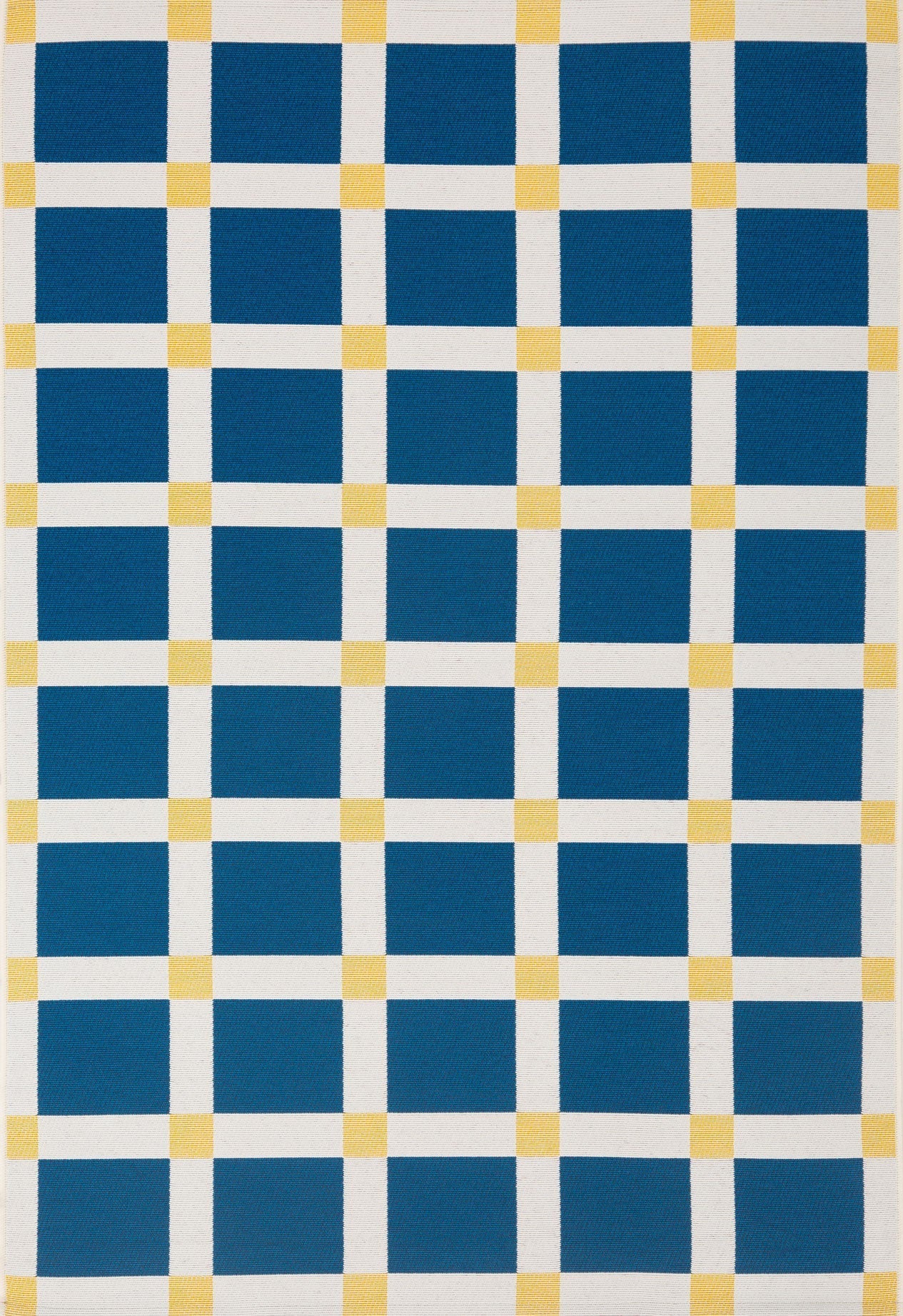 Positano - Tapis D'Extérieur - Polypropylène/Polyester - Bleu