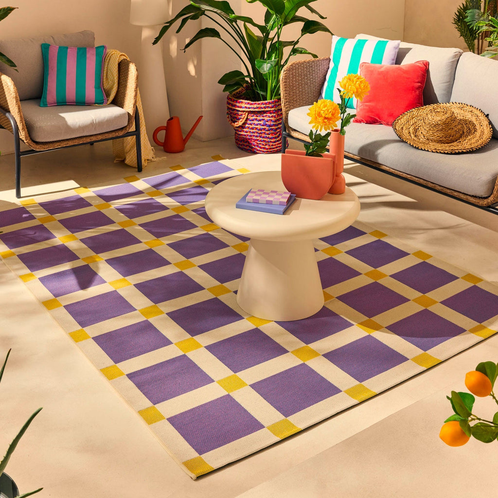 Positano - Outdoor Rug - Polypropylene/Polyester - Purple