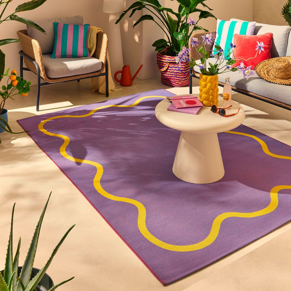 Positano - Outdoor Rug - Polypropylene/Polyester - Purple