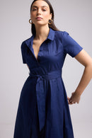 Robe Longue - Poti - Navy