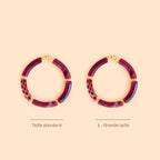 Pulsera Juhu - Monochrome Pourpre