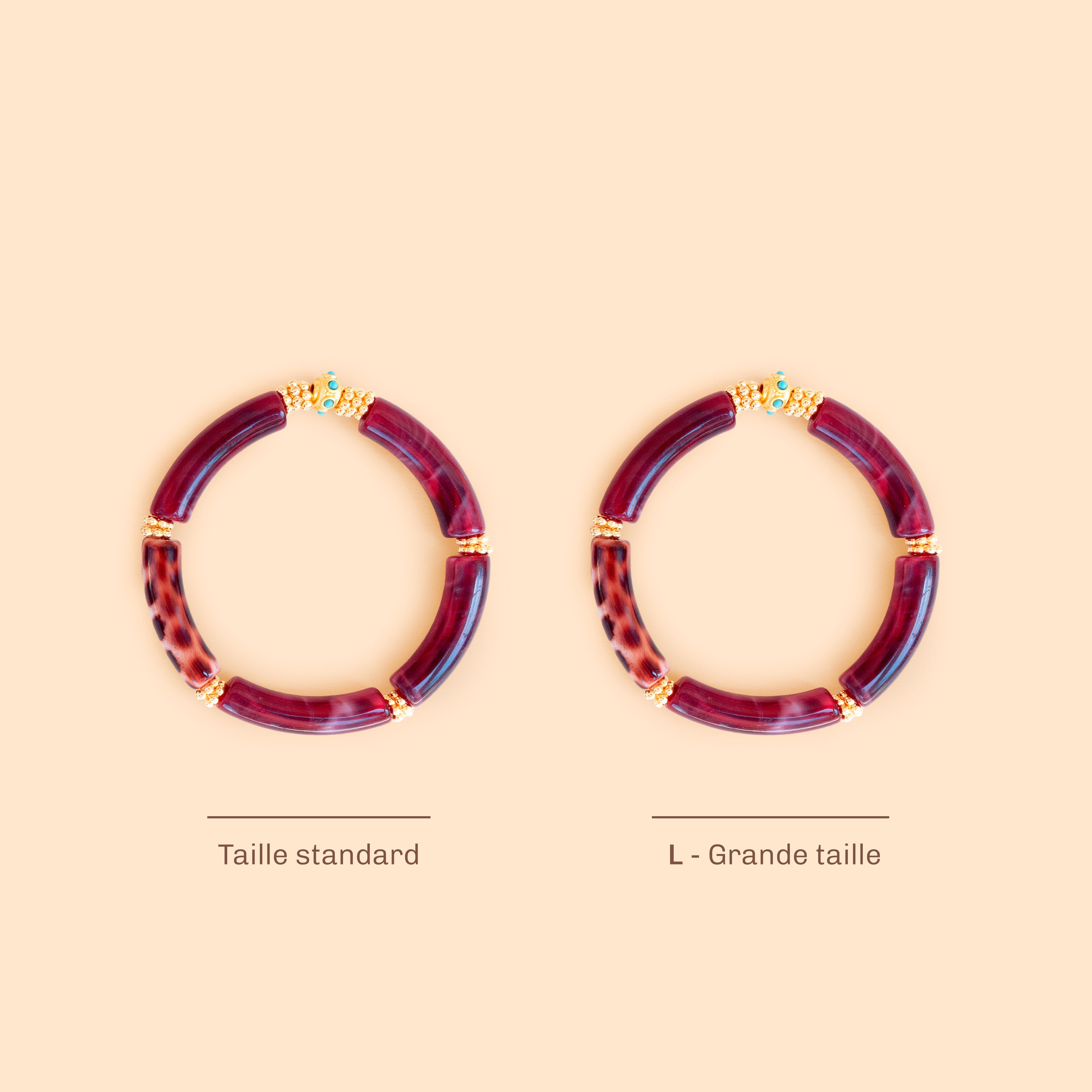 Pulsera Juhu - Monochrome Pourpre