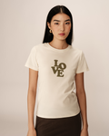 Camiseta Poussin - Beige