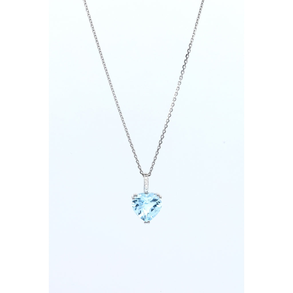 Pendentif "Royalia" Diamants 009/4 Topaze