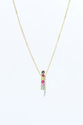 "Layana" pendant D0.34/13 - 375/1000 Yellow Gold