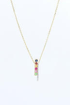 "Layana" pendant D0.34/13 - 375/1000 Yellow Gold