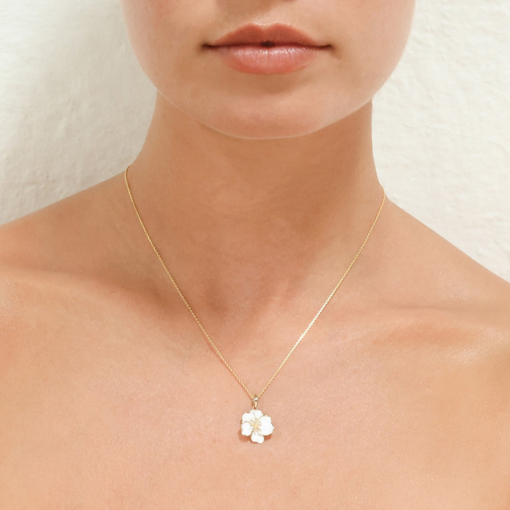 Pendentif "Orchidée"