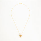Pendentif  "Fleur Flamboyante"