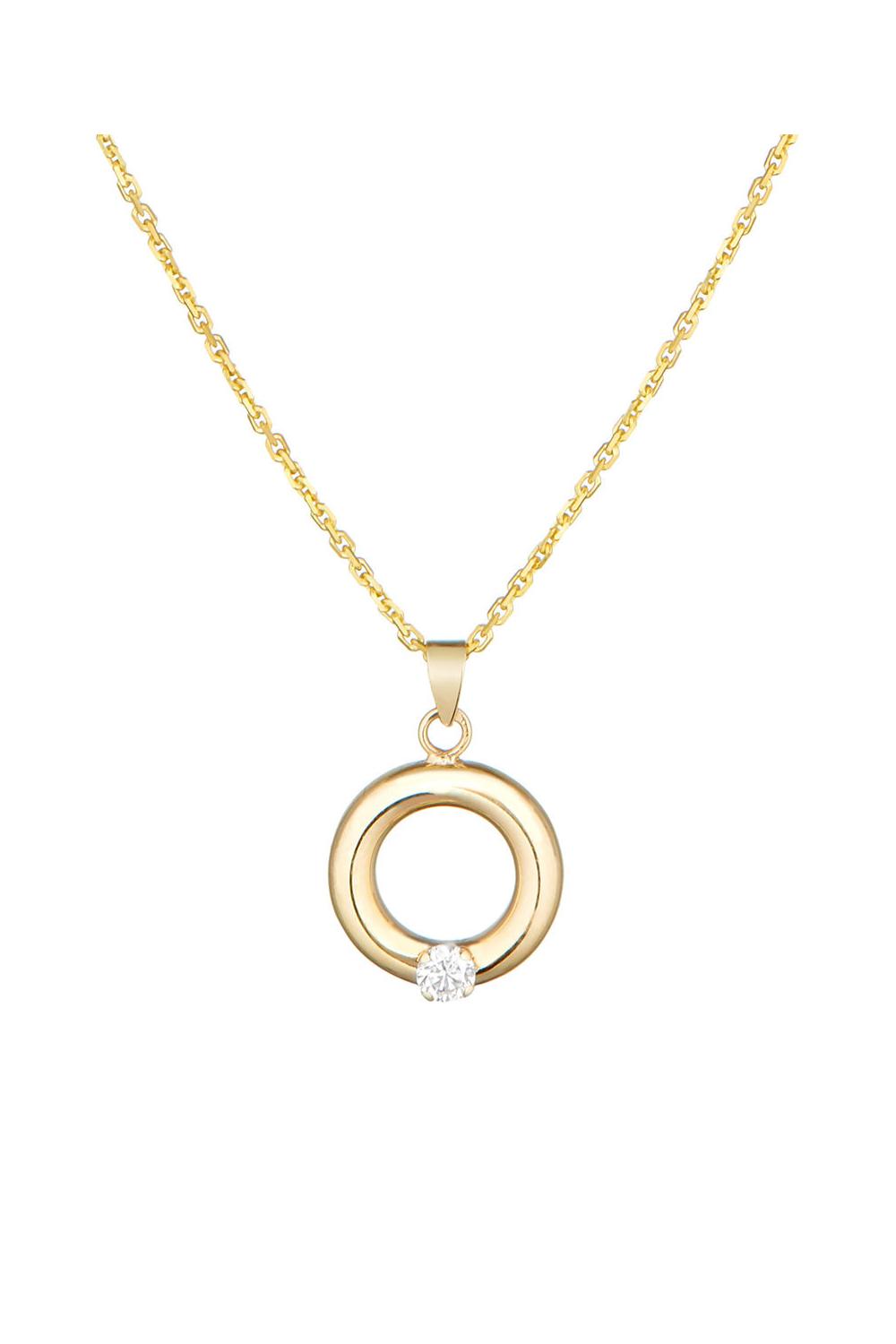 Pendentif "Cercle D'Or" Or Jaune 375/1000