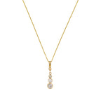 Pendentif "Brillants Pendants" - Or Jaune 375/1000