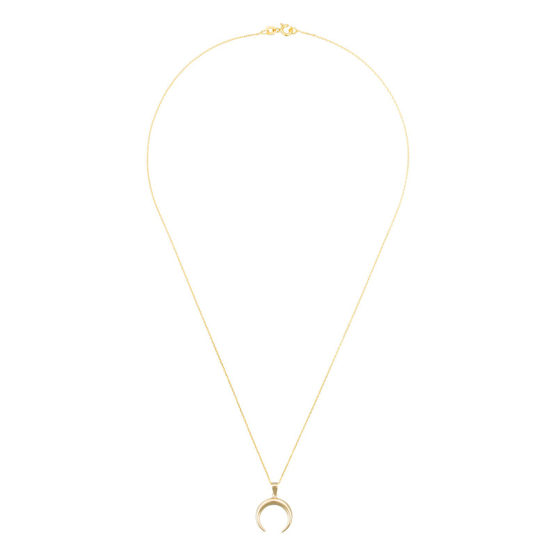 Pendentif "Demi Lune" - Or Jaune 375/1000