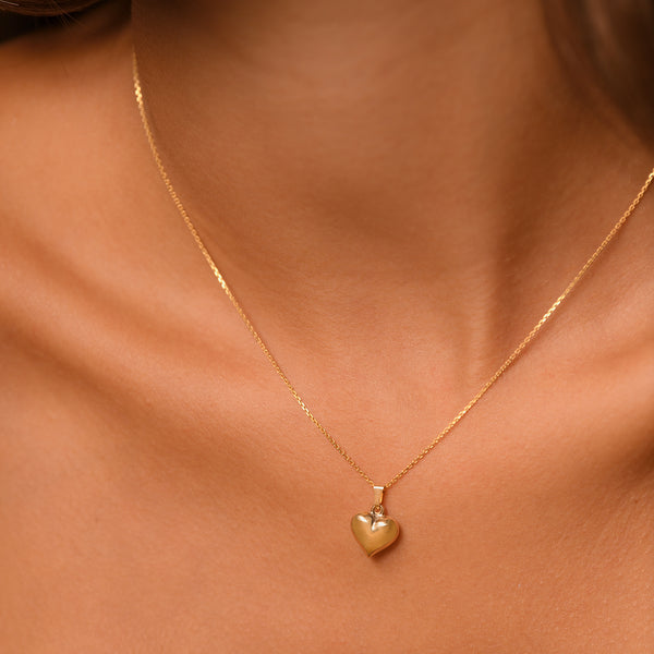 Pendentif "Cœur D'Or" Or Jaune 375/1000