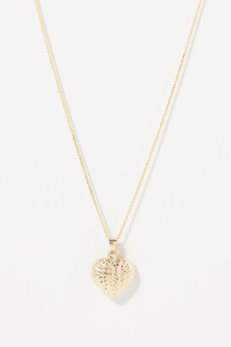 Pendentif " Cœur"  Or Jaune 375/1000