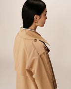 Trench Corto Camel Printemps