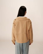 Trench Corto Camel Printemps