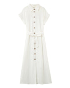 Prudence Long Dress - Ecru