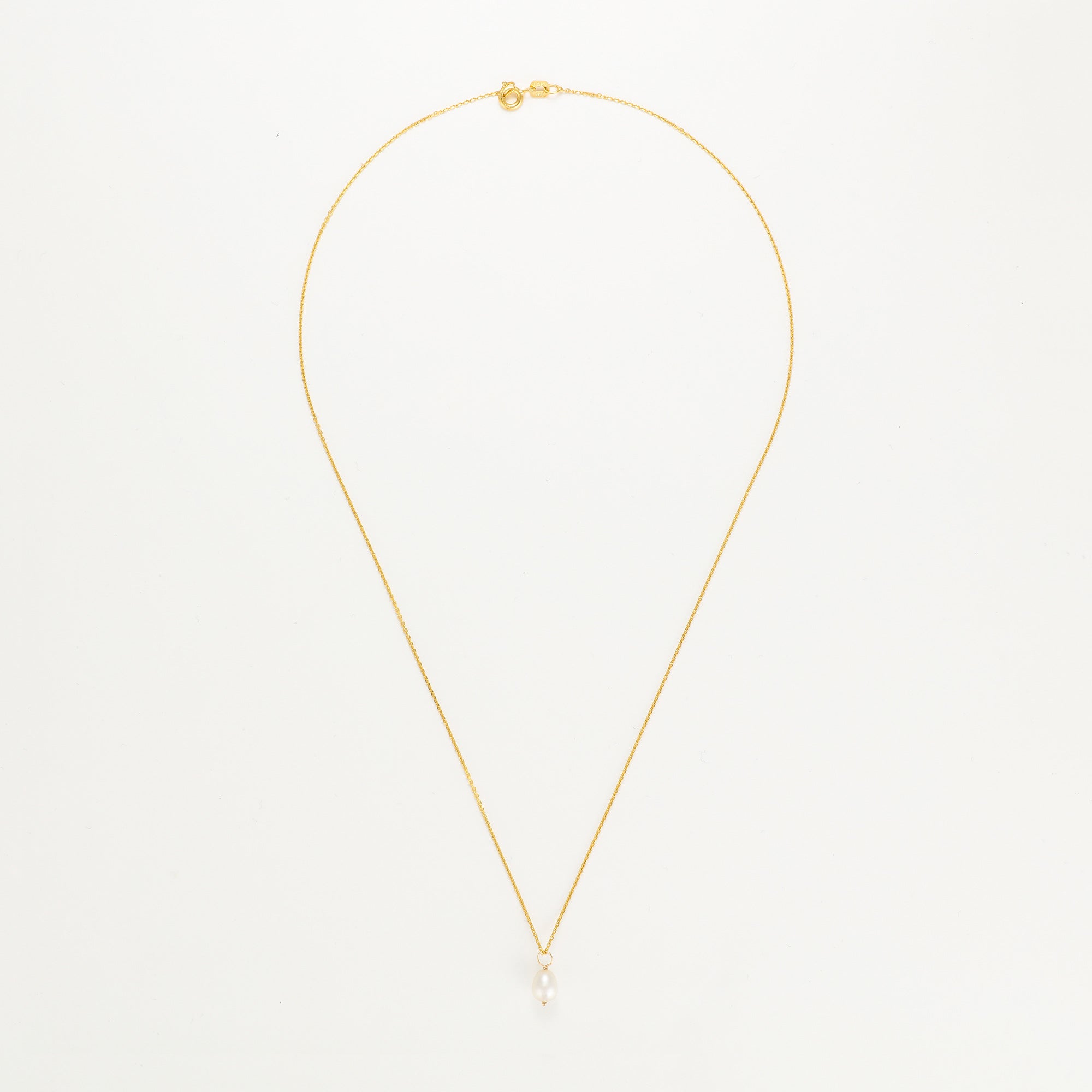 Pendentif Gama Perle - Or Jaune