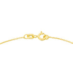 Pendentif "Puce" - Or Jaune 375/1000 Et Zirconium