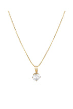 “Puce 5Mm” Pendant 375/1000 Yellow Gold And Zirconium