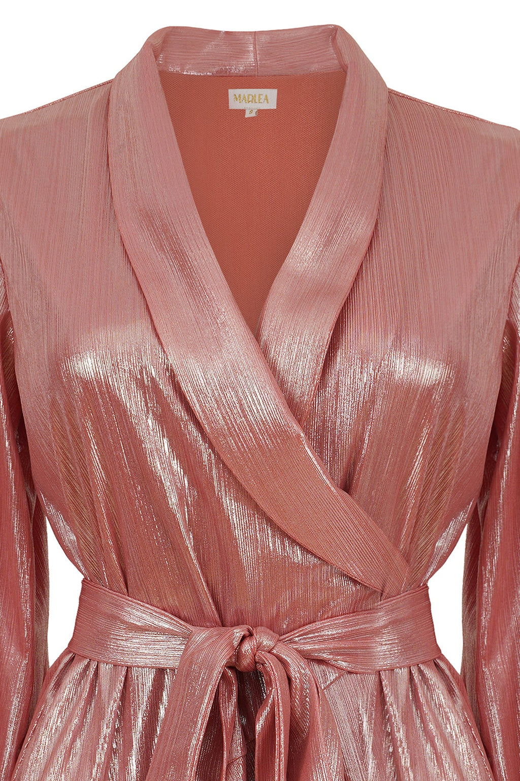 Vestido Zina - Rosa Metal