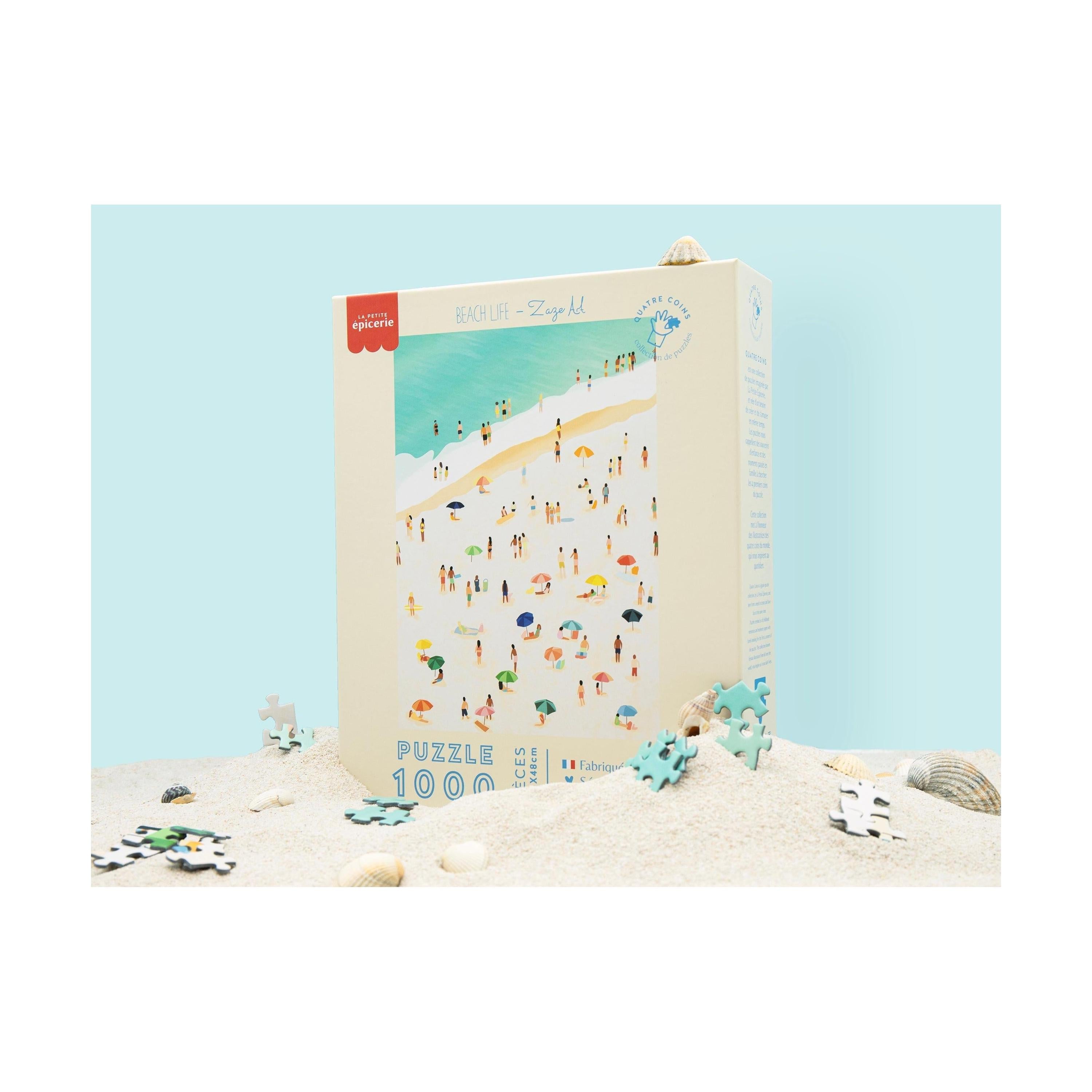Beach Life Puzzle By Melisa Bilgici - 1000 Pieces