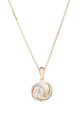 Pendentif "Golden Eye" Diamants 0,09/40