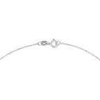 Colgante "Brisbane" D 0,11/20 - Oro blanco 375/1000