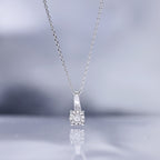 "Akna" Diamond Pendant 0.11/11 - 375/1000 White Gold