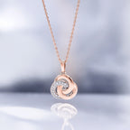 Pendentif "Trior" D0,066/12 - Or Rose 375/1000