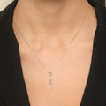 "4 Hearts" Diamond Pendant 0.13/28 - 375/1000 White Gold