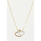 Pendentif "Two Ever" Or Jaune Et Diamants 0,11/20 - Or Jaune 375/1000
