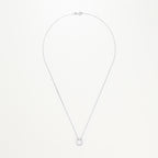 Pendentif "Cercle" D0,02/5 - Or Blanc 375/1000